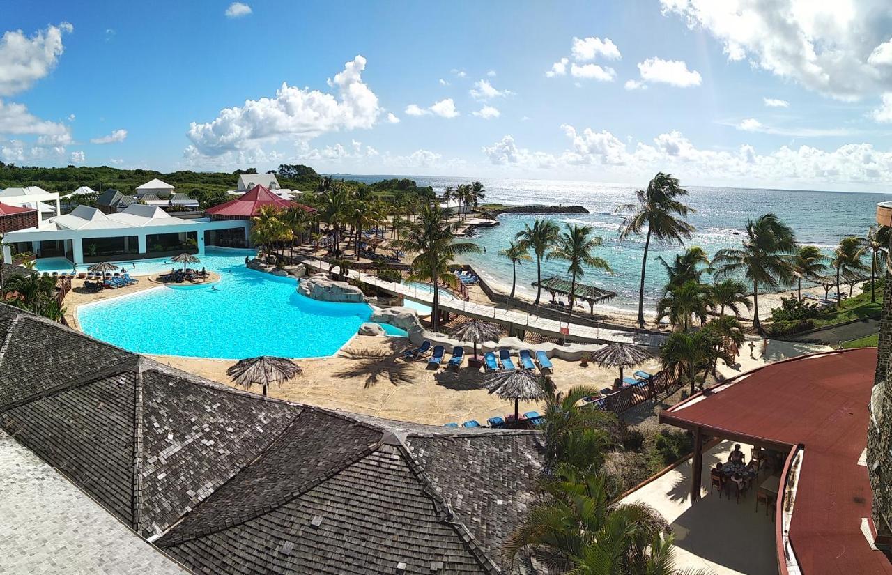 Studio Avec Grande Piscine, Plage Cannelle Caraibes Saint-Francois  Buitenkant foto