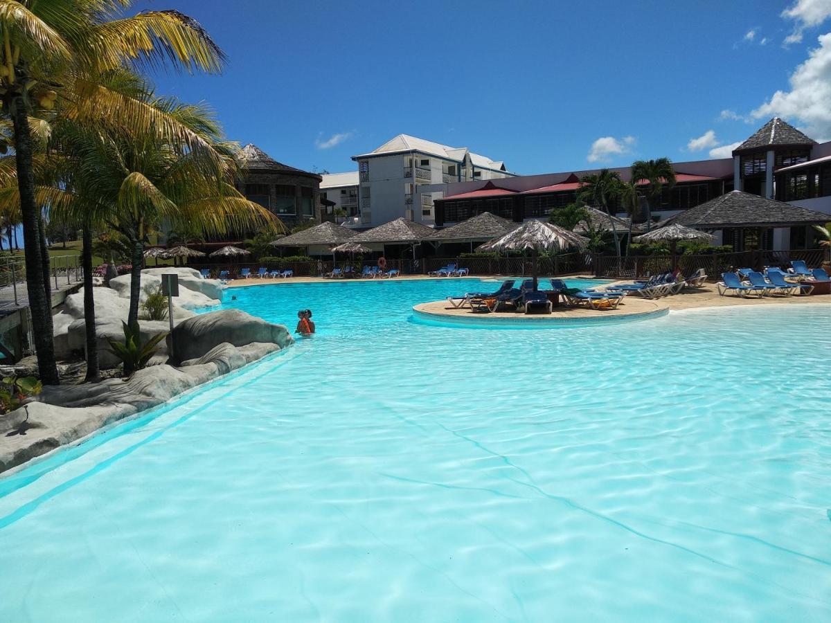 Studio Avec Grande Piscine, Plage Cannelle Caraibes Saint-Francois  Buitenkant foto